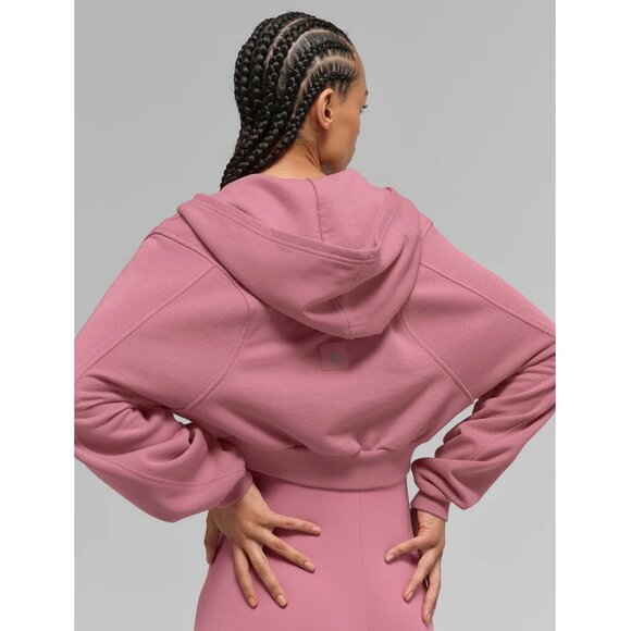 Alo- Sweet Escape Zip Up Hoodie NEW w/tags - Picture 3 of 6